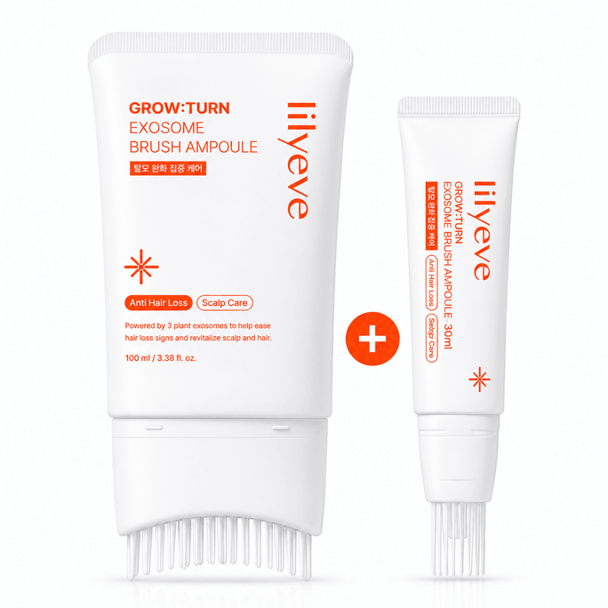 [Livraison directe de Corée] Lilyeve Grow:Turn Sérum à base d'exosomes pour cuir chevelu anti-chute 130ml Ensemble spécial (+30ml) [Vente limitée]