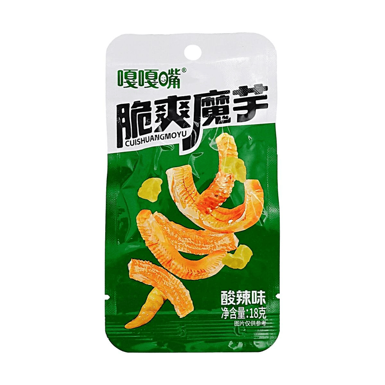 こんにゃくスナック ホット＆サワー味 20袋入り 12.69オンス 8