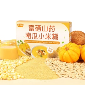 【中国直邮】 谷亿满 山药南瓜小米粉玉米糊养胃流食早餐含糖600g*1盒