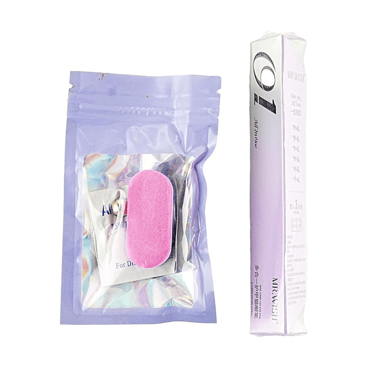 Nail Care Cat Eye Pen, 7in-1nail Art Pen, #Ebony Rose【HOT】 3