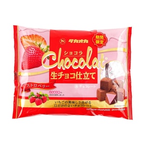 チョコレート 生チョコ ストロベリー味 4.23オンス【季節限定品】