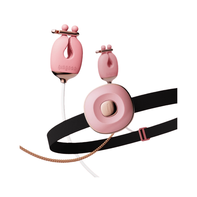 No.2 Silicone Vibrating Nipple Clips Set | Soft Silicone, 5-Mode Vibration, Collar Remote Control