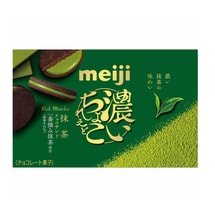 【日本直邮】日本 MEIJI明治 抹茶夹心巧克力饼干 抹茶含量51% 6枚