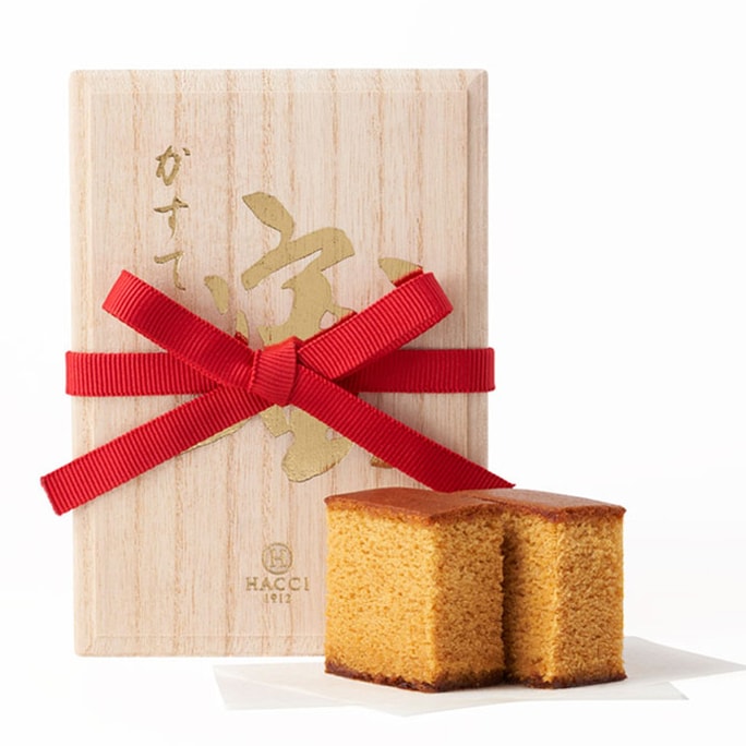 【日本直邮】HACCI花绮 日式蜂蜜蛋糕 焦化蜂蜜10块装 木盒礼盒