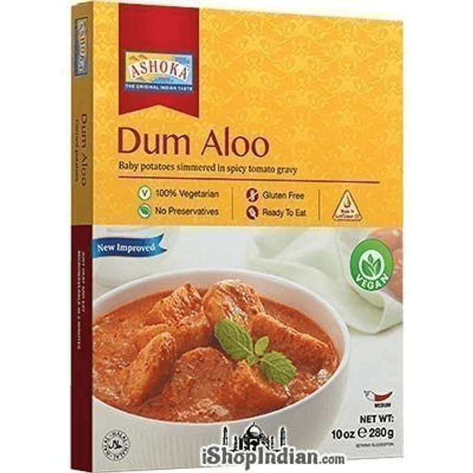 Dum Aloo - (Vegan) (Ready-to-Eat), 10 oz box