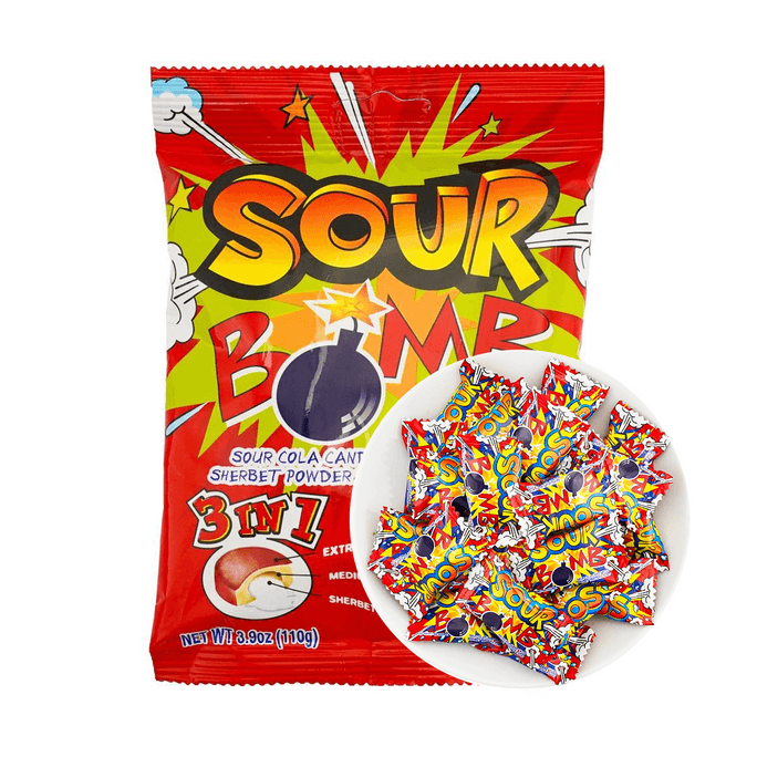 Cola Candy with Sherbet Filling, 4 oz