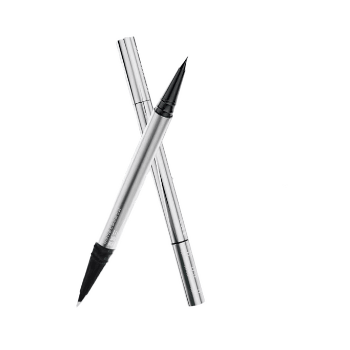 Double-Ended Eyeliner Corrector Pencil 1Piece#01Black