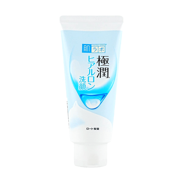 ROHTO HADALABO GOKUJYUN New Hadalabo Hyaluronic Face Wash, 3.53 oz