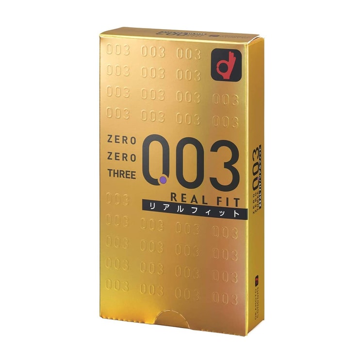 オカモト 日本オカモトゴールド003 極薄コンドーム 10個 - Yami