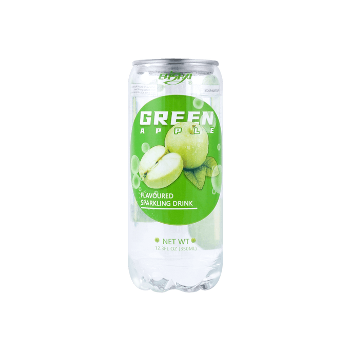 Green Apple Sparkling Water - Sweet & Refreshing, 12.3fl oz