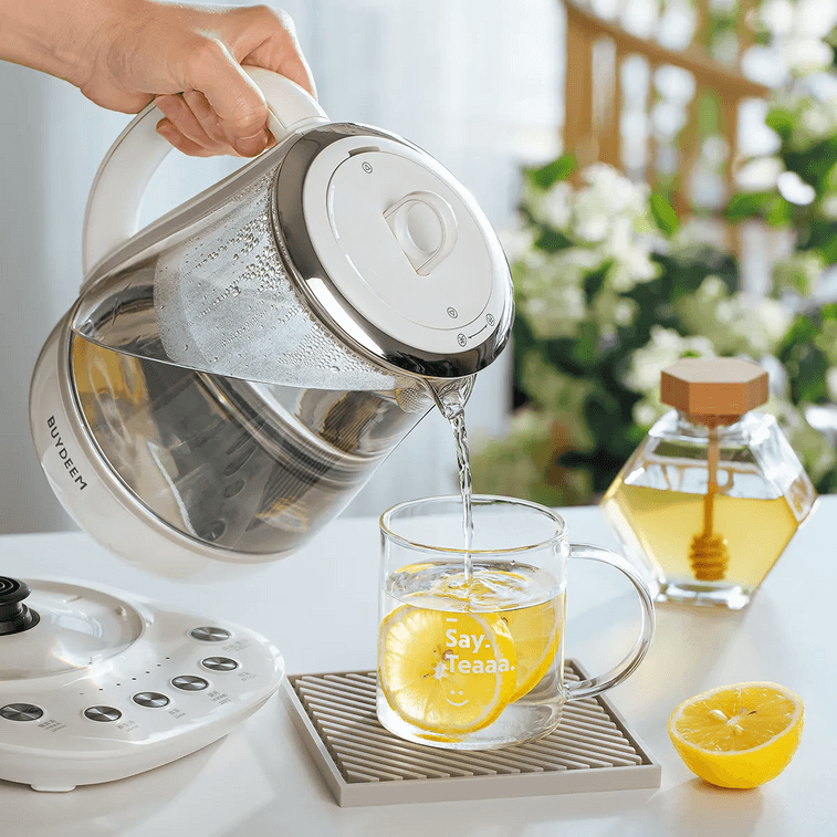 White Multi-function Beverage Maker K123 1.5L 1000W 120V US Plug 4