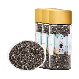 【中国直邮】 野三坡 奇亚籽 代餐饱腹冲饮食用免洗灌装*1罐 250 克