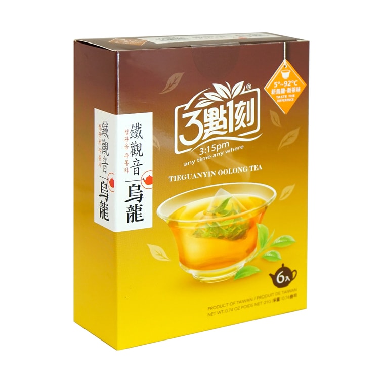 Tieguanyin Oolong Tea , 6 Pack* 0.12 oz 4
