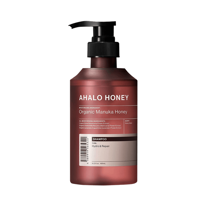 AHALO HONEY 温和滋润香氛洗发水 450ml