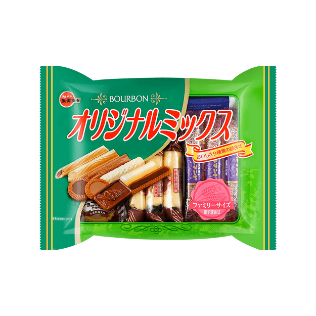 商品详情 - 日本BOURBON波路梦 9种综合饼干 170g - image  0