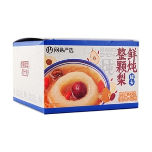 Freshly Stewed Whole Pear ,11.64 oz 【Ready-to-Eat Dessert Pear Soup】