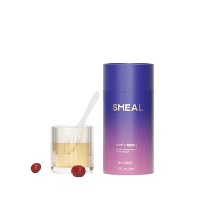 【中國直郵】 Smeal 暖勺無紅糖薑茶大姨媽女性單獨小包裝送女友禮盒薑棗茶薑汁 84g/桶
