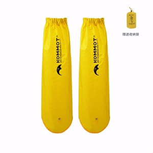 Waterproof Leg Covers For Mountaineering Hiking Rain Pants Covers Snow Leggings Wear Resistant Leg Covers Goose Yellow [Size M] Acrylic Plaid 1 Pair