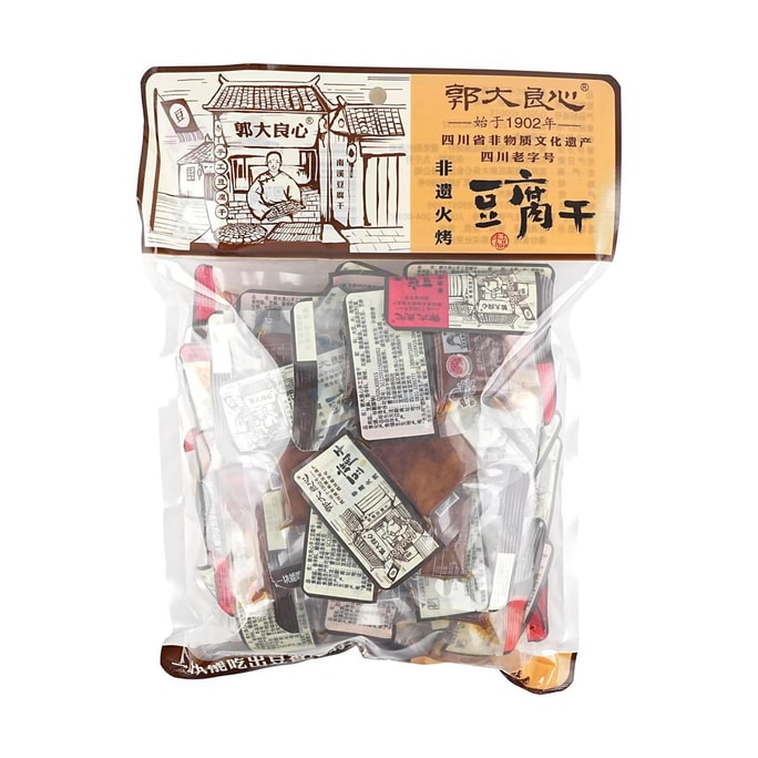 郭大良心 手工豆腐干 混合味 450g【非遗火烤】