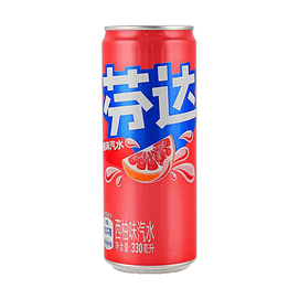 Grapefruit Flavored Soda 11.16 fl oz 【Refreshing Fruit Flavor】【Sparkling Bubbles】