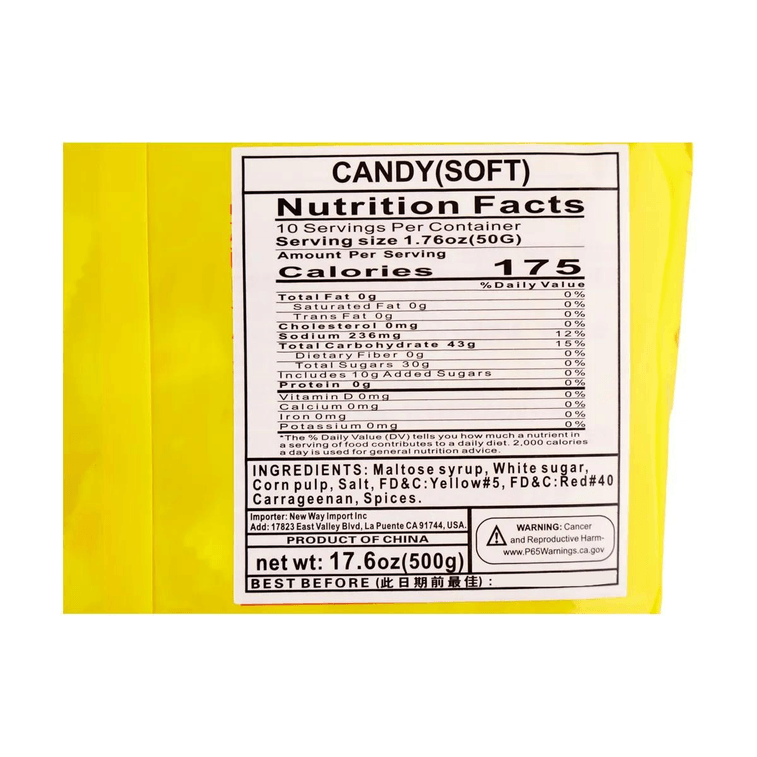 Exploding Corn Crystal Soft Candy, 17.64 oz 3