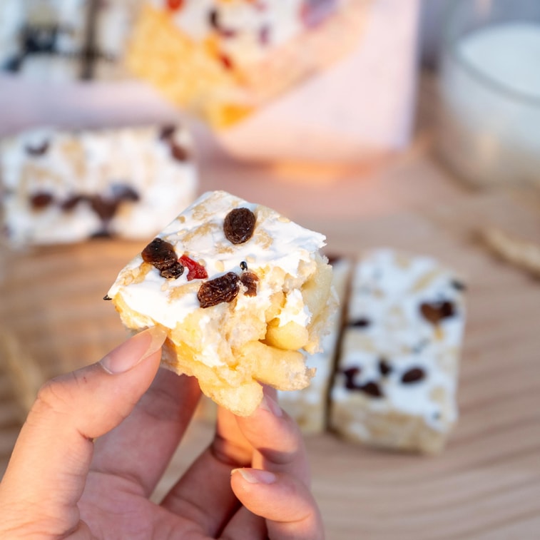 兴胜 水果奶芙沙琪玛 600g【营养早餐】 3