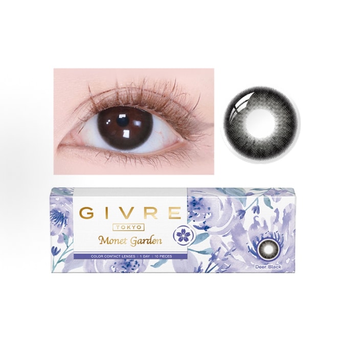 [홍콩 다이렉트 메일] 일본 키푸리 모네 가든 시리즈 나라 사슴 블랙 데일리 일회용 10매