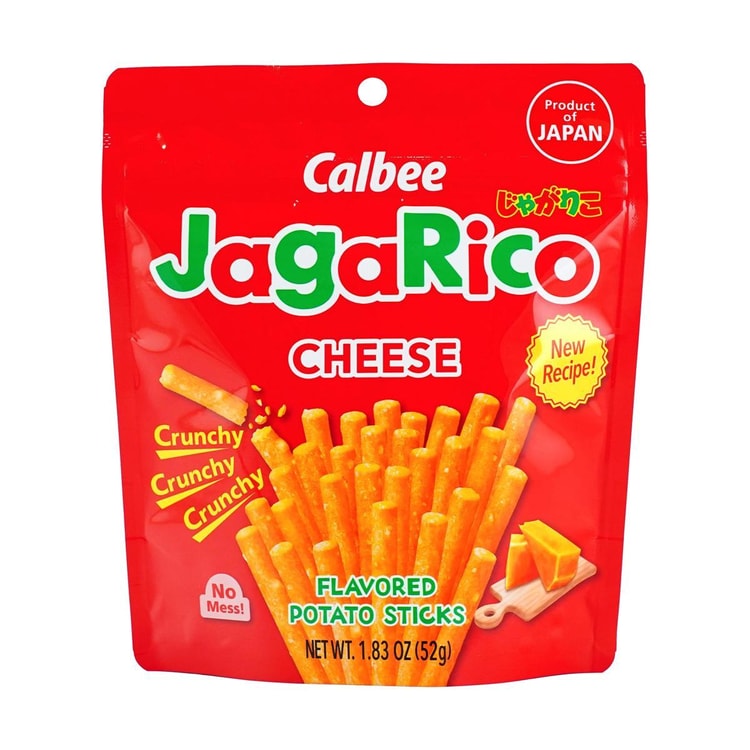 じゃがリコ カルビー ジャガリコ ポテトスティック ダブルチーズ風味 1.83 oz *5