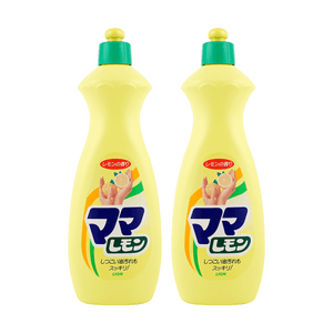 日本LION狮王 高效洗涤剂洗洁精 柠檬味 800ml【超值2瓶】