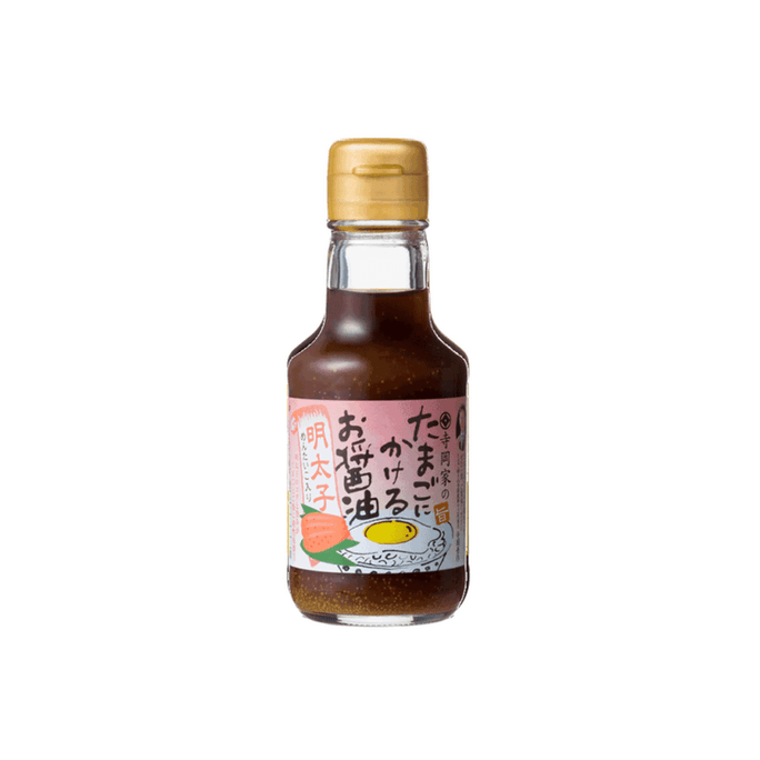 [일본 직배송] 테라오카 유기농 명란젓 간장 150ml (덮밥용)