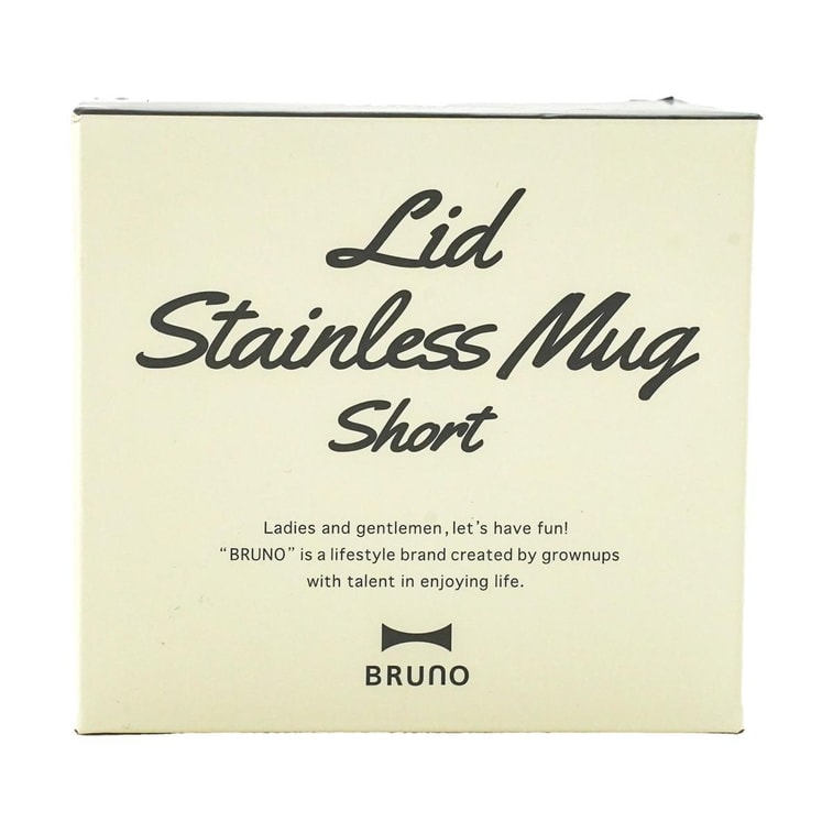 【日本直送】BRUNO 断熱コーヒーマグ 真空二重壁 保温保冷 温かい飲み物にも冷たい飲み物にも使える アイボリーホワイト 320ml 8