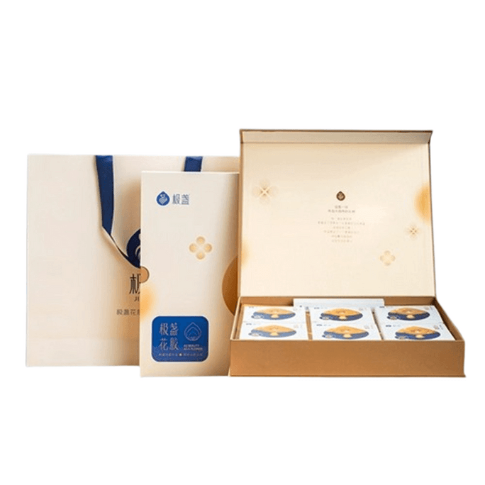 Flower Jelly Gift Box - Fish Jelly Health Supplement for Gifting - Ready-to-Eat Flower Jelly - 138g * 6 Bowls / Gift Box Set