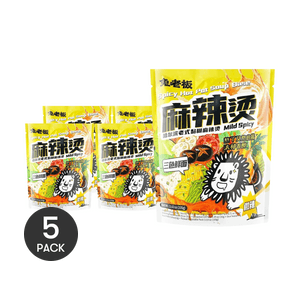Northeast Style Malatang - Spicy Hot Pot ,11.82 oz *5【5 Packs】