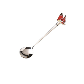 【中国直邮】 川岛屋 疯狂动物城304不锈钢勺子搅拌勺小勺甜品勺尼克19.8cm*1个