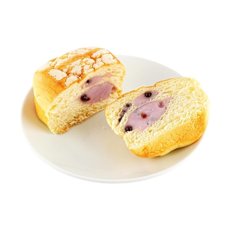 比比贊 爆珠流心鳳梨包 6顆 420g【藍莓生巧味+萊姆味】【醇香酥軟 清新不膩】【營養早餐麵包】 10