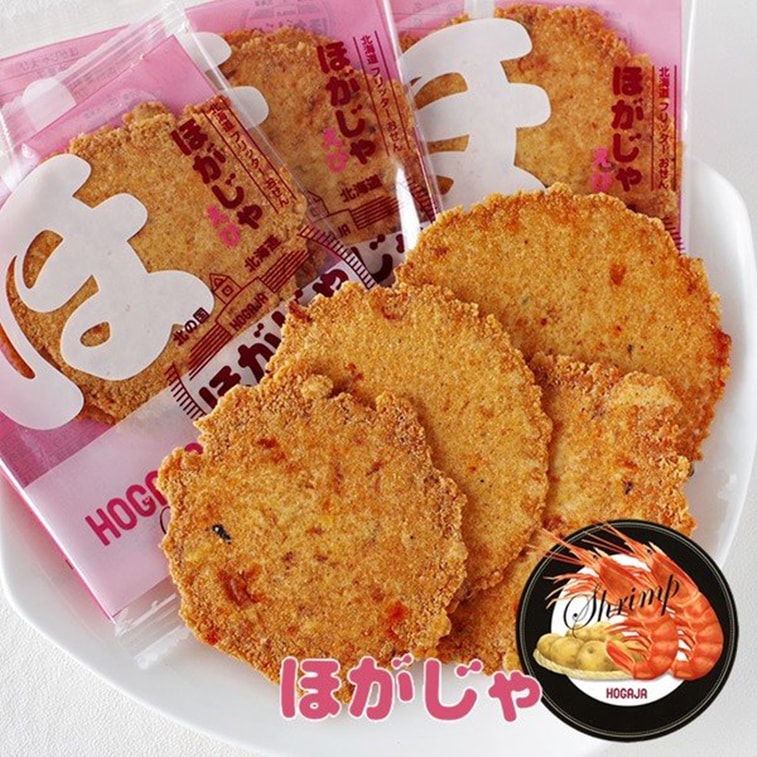 [일본발 다이렉트 메일] HOKKAIDO,홋카이도,일본,홋카이도 새우 센베이 8봉지 3