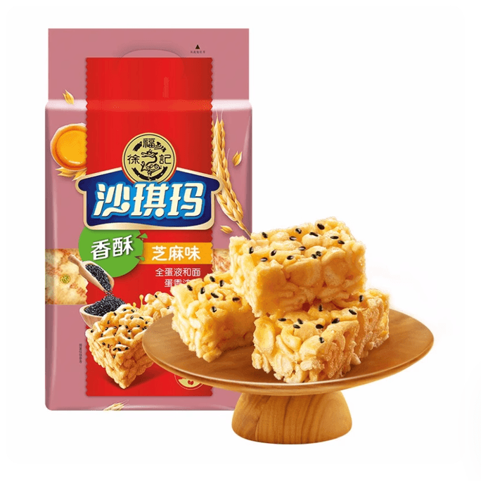  Crispy sesame flavored Sachima breakfast snack 160g*1pack