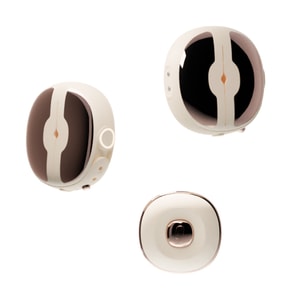 No.3 Remote Control Vibrating Nipple Clip White Wireless Remote Control Breast Massager Nipple Clip Vibrating Wireless B