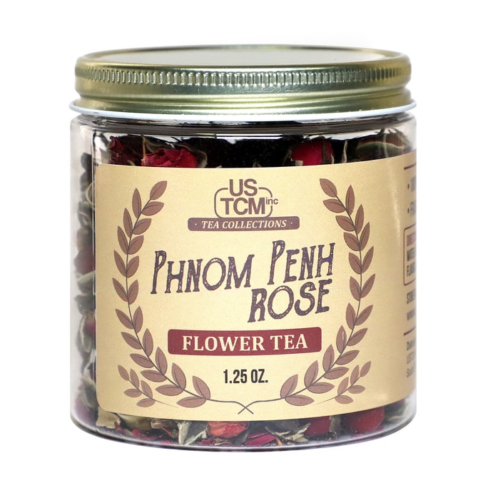 USTCM Yunnan Phnom Penh Rose Flower Tea 1.25oz
