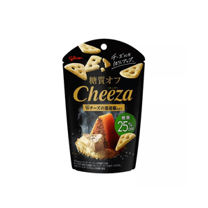 【日本直邮】GLICO格力高 Cheeza特浓芝士奶酪角薄脆起司饼干 黑胡椒味 40g