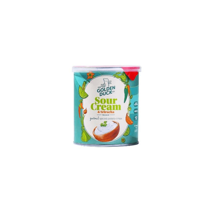 Sour Cream Potato Chips Can Crispy Snack 45g*1 Can