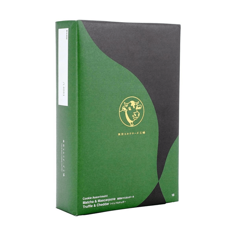 日本TOKYO MILK CHEESE FACTORY 曲奇餅乾禮盒 抹茶馬斯卡彭芝士&松露切達芝士味 18枚【季節限定】【點心伴手禮】 5