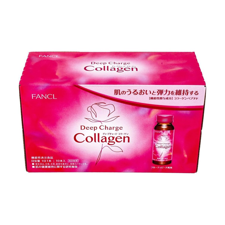 Deep Charge Collagen Drink, 1.7 fl oz*10bottle 4