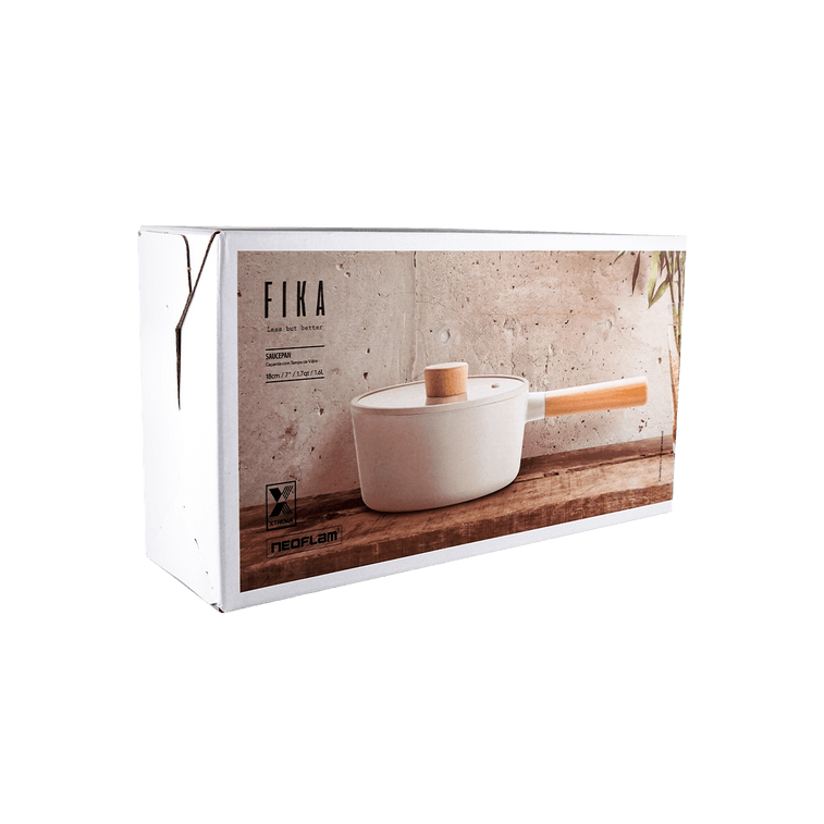 Fika 1.7쿼트 소스팬 (유리 뚜껑 및 나무 손잡이 포함, 7.1인치) 13