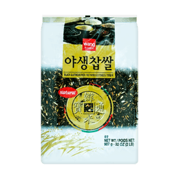 Wang 천연 흑미 찹쌀 야생찹쌀 32온스