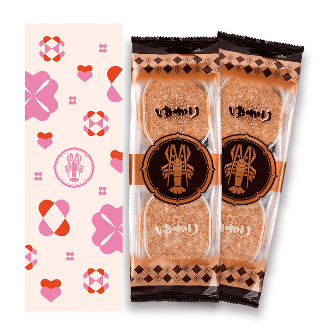 【日本直邮】 日本 坂角总本铺 情人节虾饼礼盒16枚