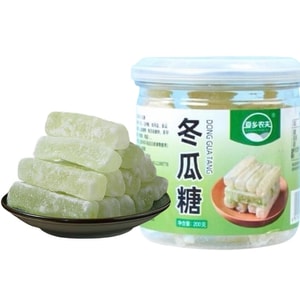Xiaxiang Farmer Winter Melon Sugar Farmhouse Old Style Winter Melon Sugar Soft And Glutinous Taste Sweet But Not Greasy, Fresh Melon Flavor Rich Farmhouse Self Drying Leisure Snack 200g
