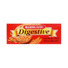 Digestive Wheat Biscuits - Semi-Sweet Cookies, 10.58oz