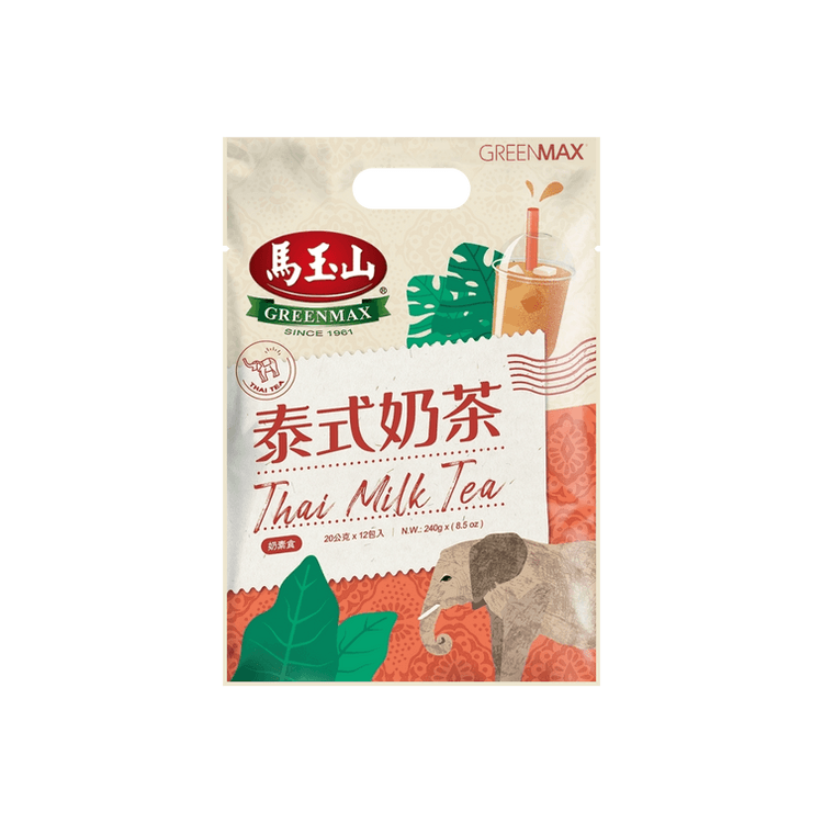 Milk teaページ Thai Milk Tea Mix - 12 Packs x 20g - Yami.com
