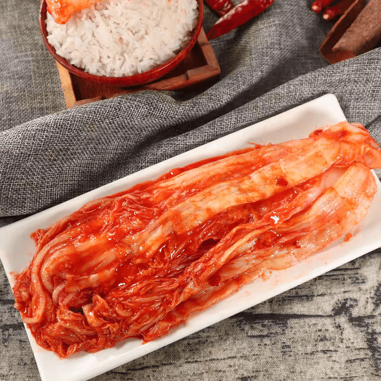 두명안 한국식 매운 김치 (소형 포장, 15g x 5팩) 3